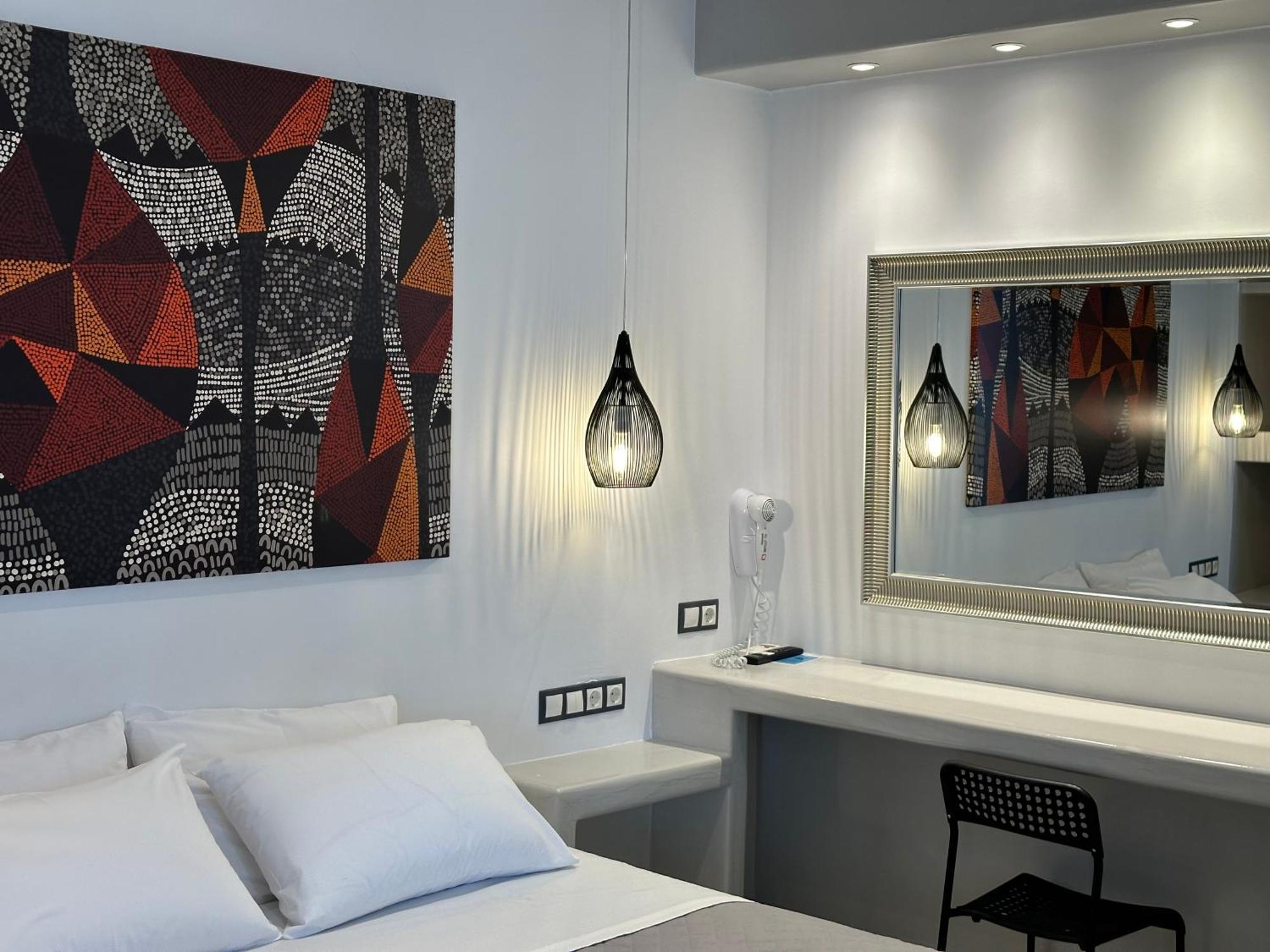 Aphrodite Hotel & Apartments Иос Хора Екстериор снимка