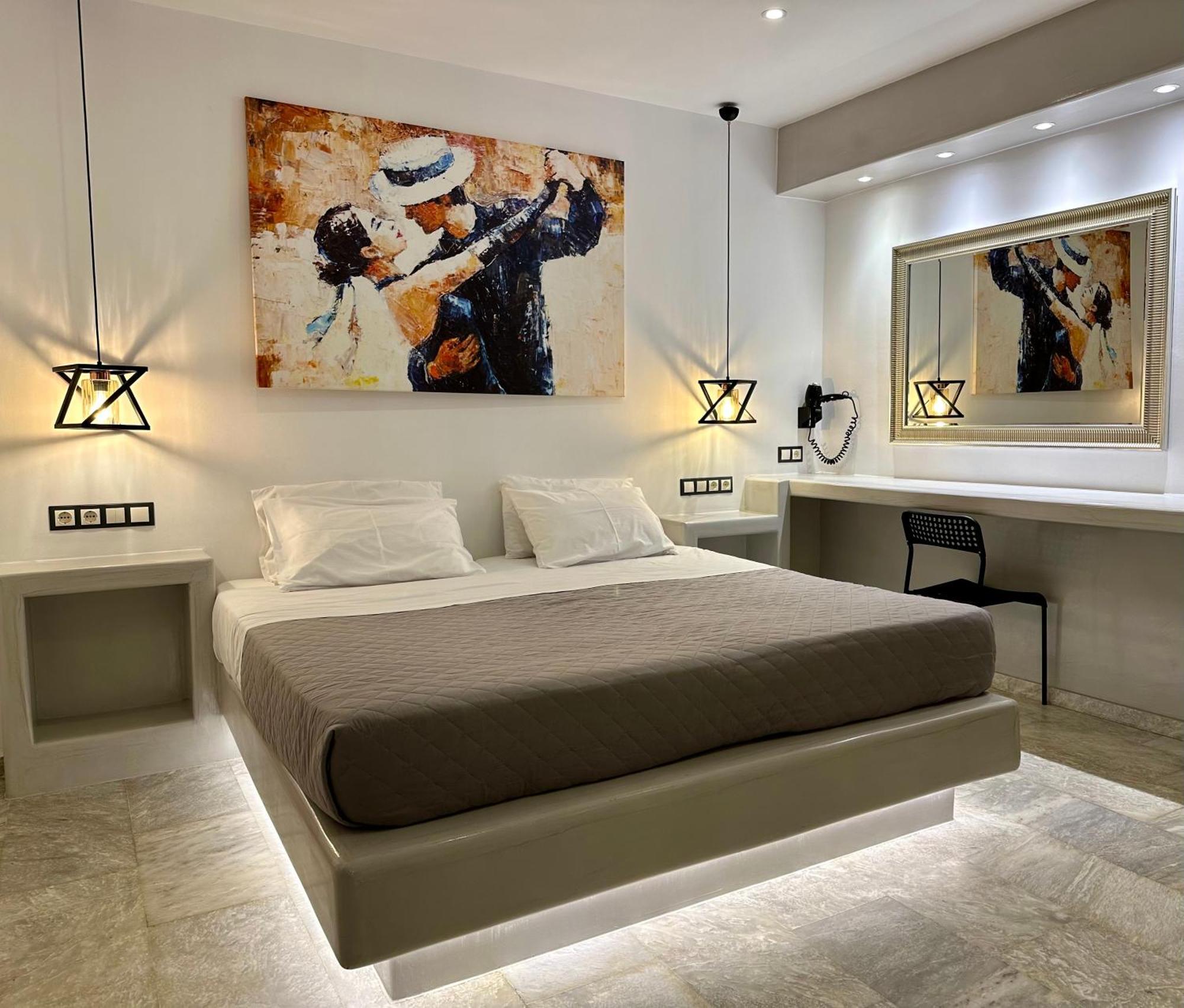 Aphrodite Hotel & Apartments Иос Хора Екстериор снимка